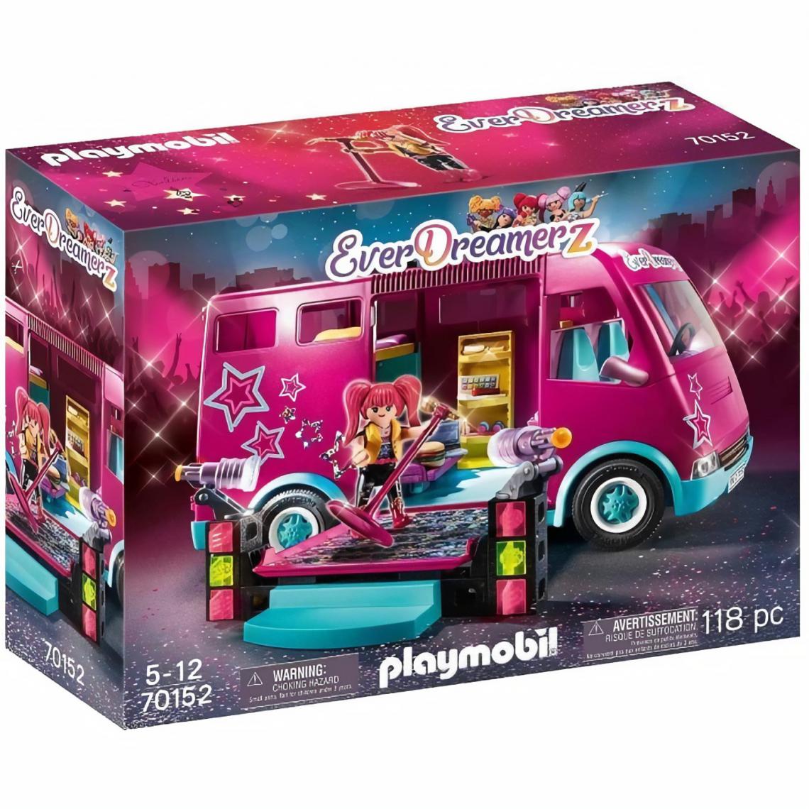 Playmobil - PLAYMOBIL - 70152 - Everdreamerz Bus de Tournée - Accessoires et pièces