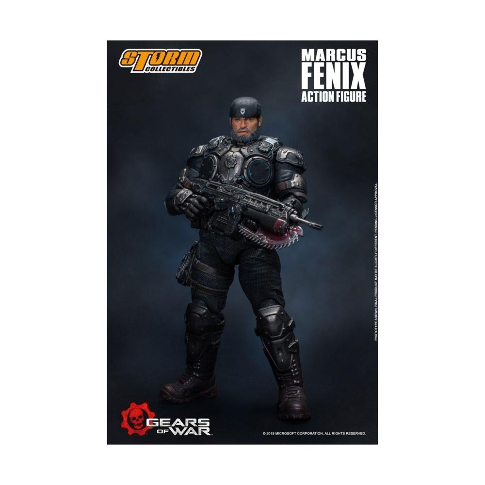 Storm Collectibles - Gears of War 5 - Figurine 1/12 Marcus Fenix 16 cm - Mangas