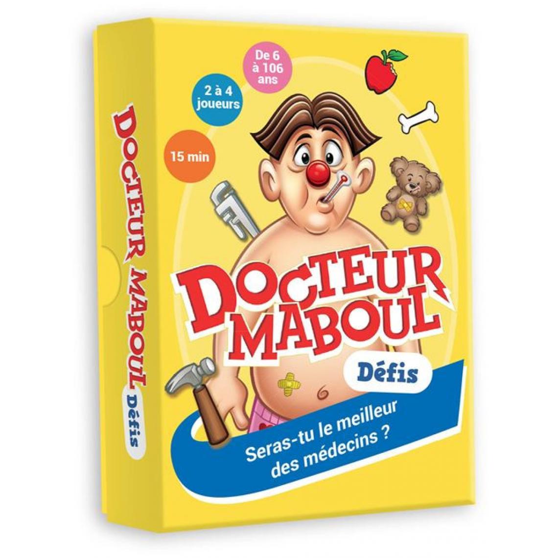 Editions Auzou - Jeu de cartes Auzou Docteur Maboul Défis - Jeux de cartes