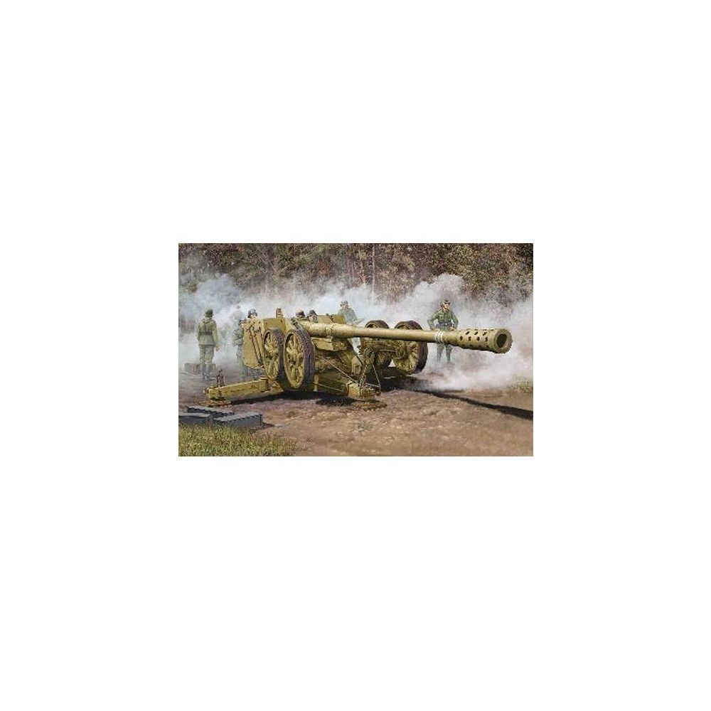 Trumpeter - Maquette Canon anti-char super lourd allemand : 12.8 cm PaK44 Rheinmetall - Figurines militaires