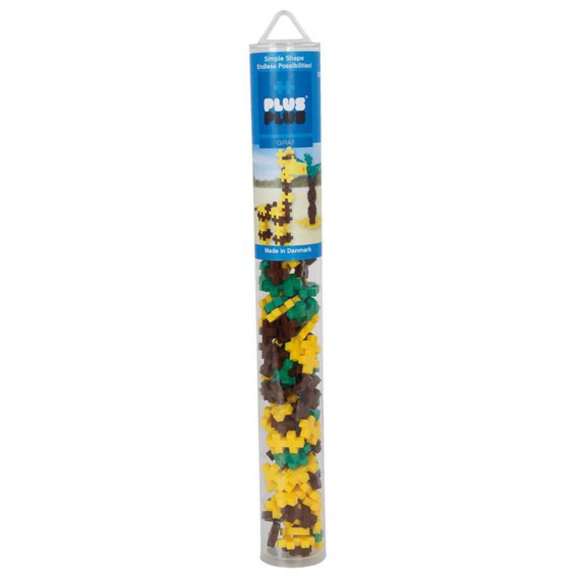 Ludendo - Tube mini girafe 100 pièces Plus Plus - Magnétiques