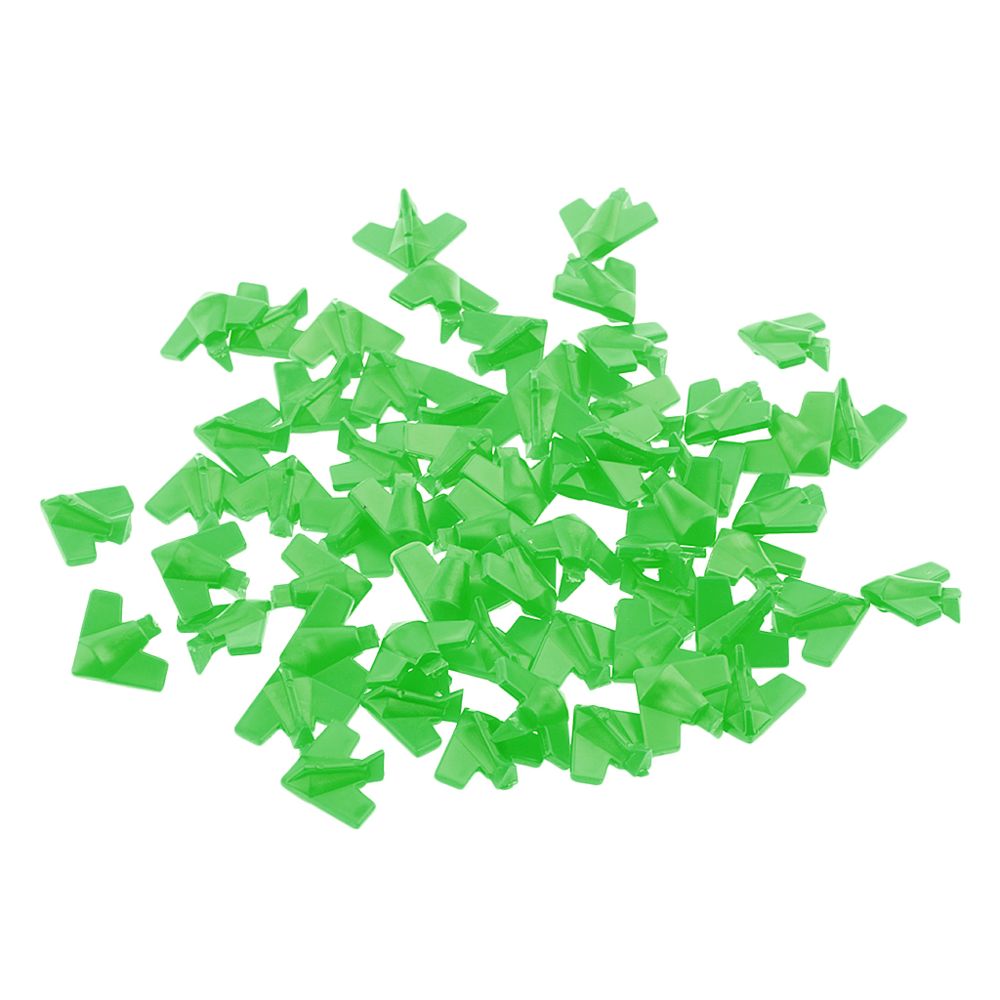 marque generique - 60 pièces en plastique planche de jeu compteurs numératie enseignement enfants jouet cadeau vert - Jeux éducatifs