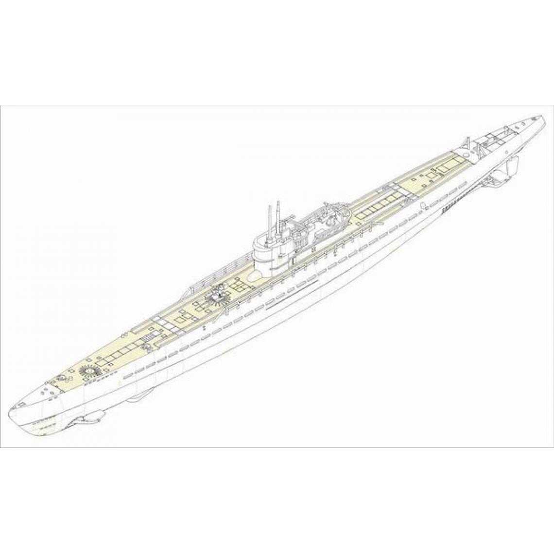 Hobby Boss - German Navy Type IX-C U-Boat - 1:350e - Hobby Boss - Accessoires et pièces