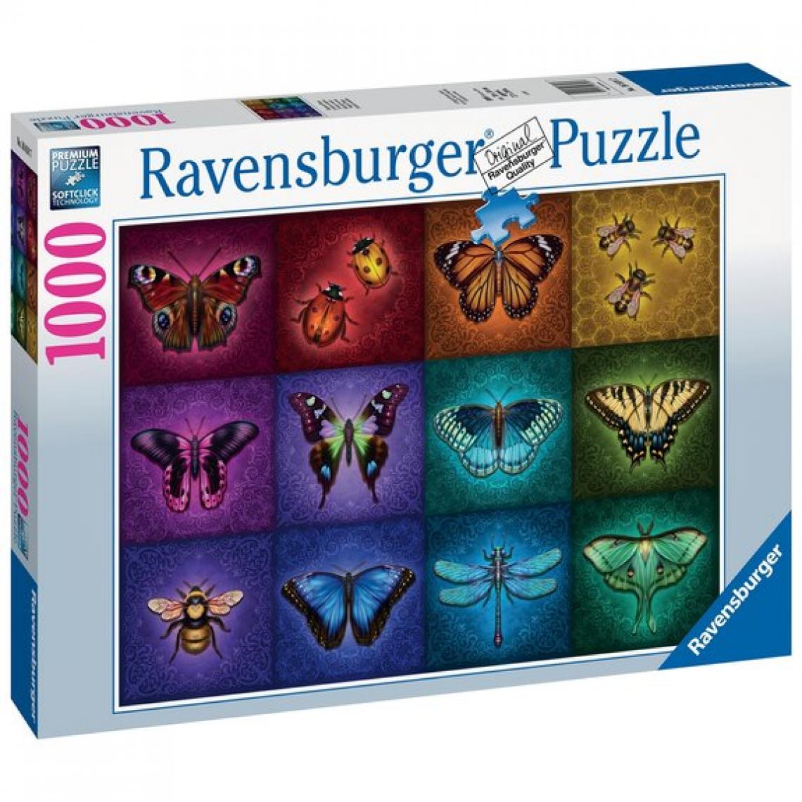 Ludendo - Puzzle 1000 pièces Ravensburger - Créatures volantes - Les grands classiques