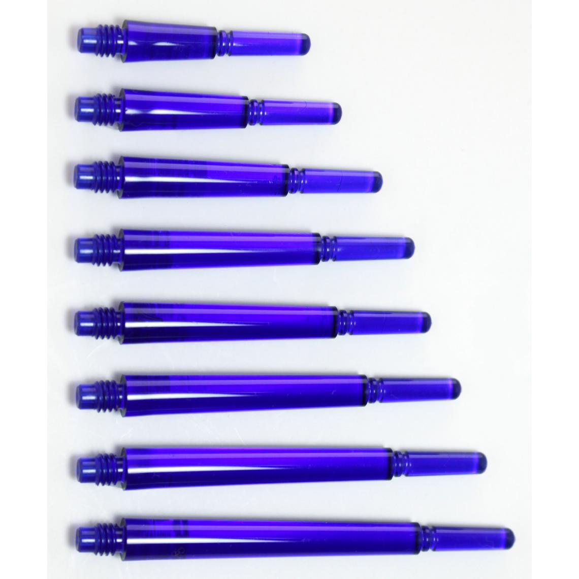 Sulion - Shaft Fit Filght GEAR NORMAL SPINNING - Clear Dark Bleu (Plusieurs tailles) N°4 - 28.5mm - Accessoires fléchettes