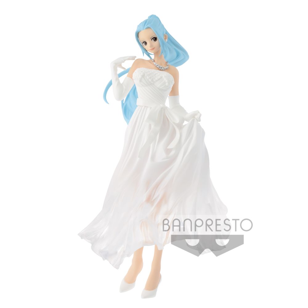 marque generique - ONE PIECE LADY EDGE WEDDING - Figurine Nefeltari Vivi White - 23cm - Mangas