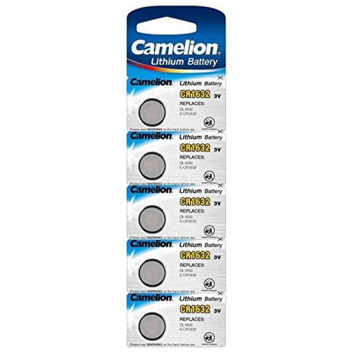 Camelion - Batterie Camelion CR1632 Lithium (5 St.) - Accessoires et pièces