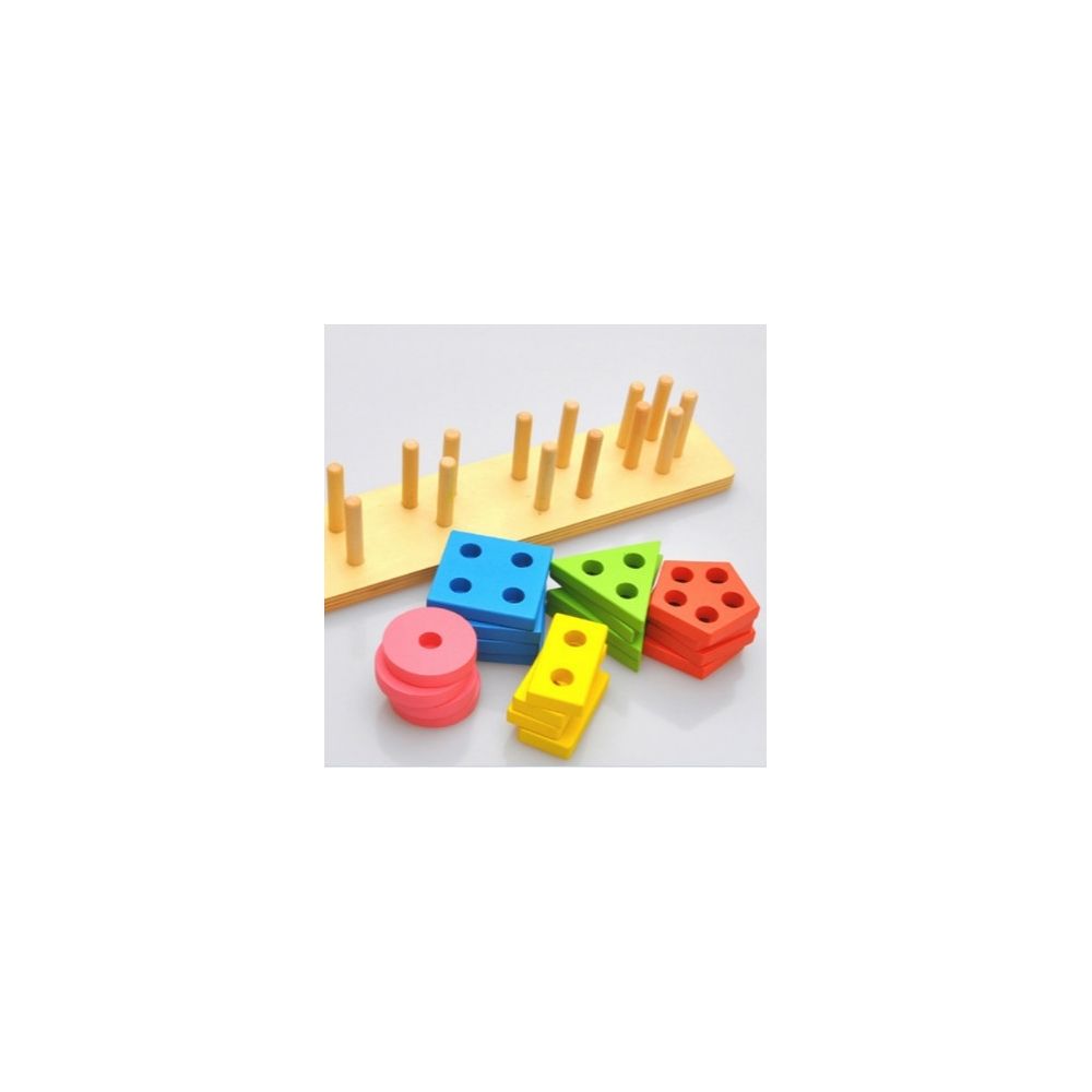Wewoo - Éducation préscolaire Jouets éducatifs Forme géométrique - Jeux éducatifs