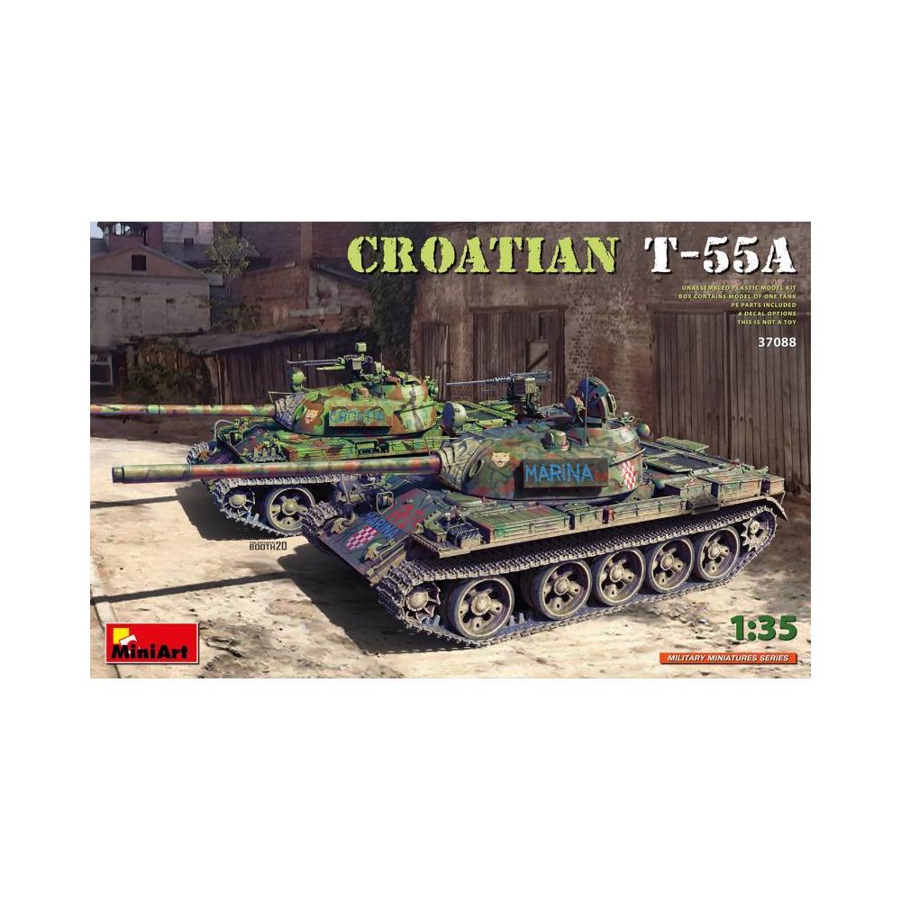 Mini Art - Maquette Char Croatian T-55a - Chars