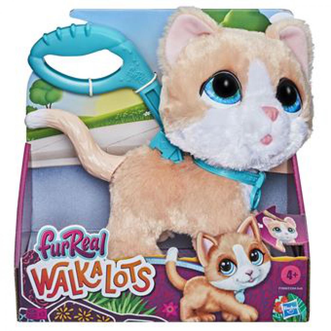 Furreal Friends - Peluche interactive Furreal Friends Walkalots Grands Marcheurs Chaton - Peluches interactives