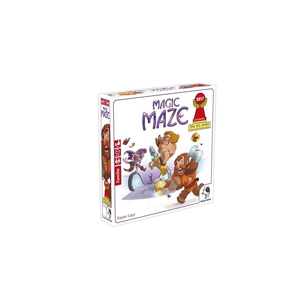 Pegasus Spiele - Pegasus Spiele 57200G Magic Maze Deutsche AusgabeNominiert Spiel Des Jahres 2017 Board Game - Jeux de cartes
