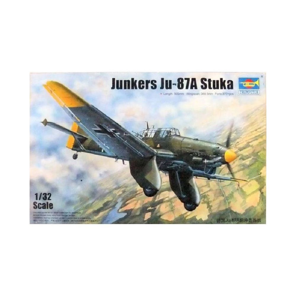 Trumpeter - Maquette Avion Junkers Ju-87a Stuka - Avions