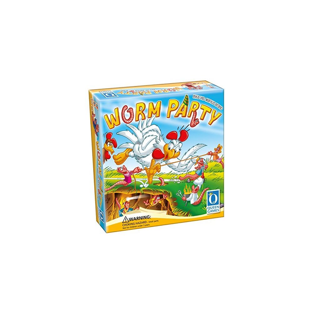 Queen Games - Worm Party Queen Games Board Game - Jeux de cartes