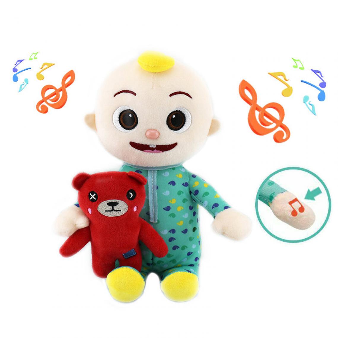 Universal - JJ, musique de garçon, poupées, jouets, cadeaux pour enfants.(Vert) - Doudous
