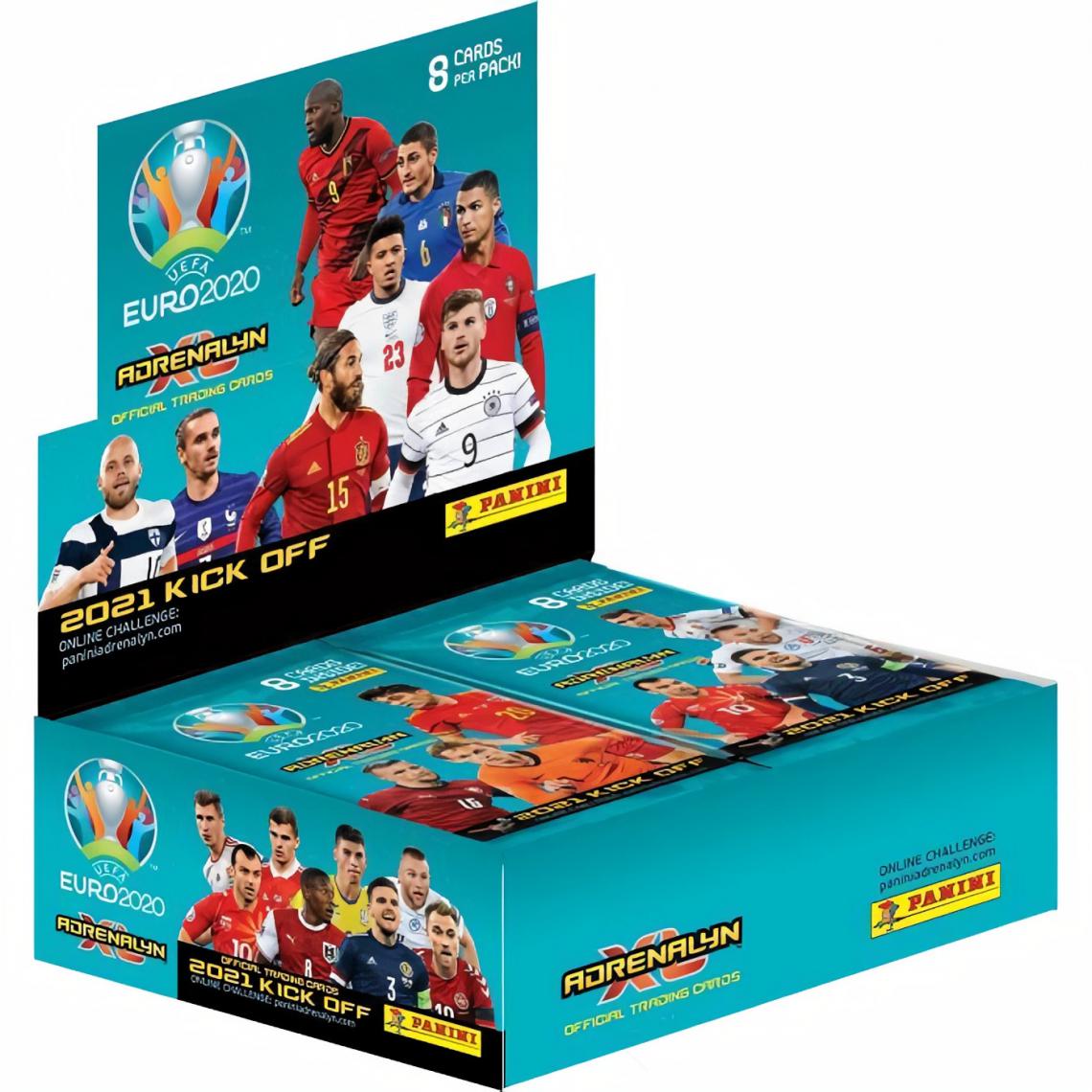 Paninaro - UEFA EURO Football 2020 - Boite de 24 pochettes - Cartes a collectionner - Panini - Carte à collectionner