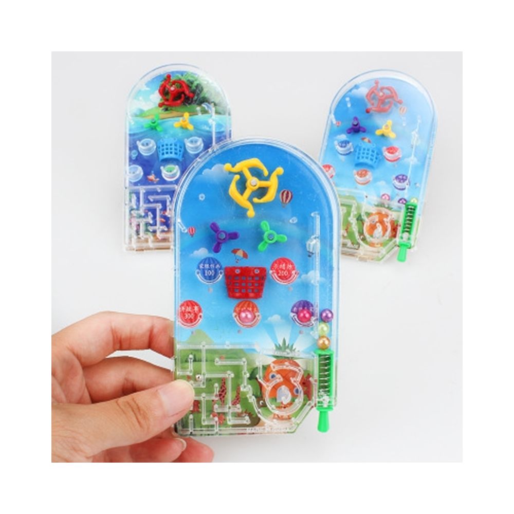 Wewoo - Jeu construction DIY 3 PCS nouveauté Pocket Pinball Toy Funny Party Games Machine Mini Puzzle Jouet Cadeau, livraison de Style aléatoire - Briques et blocs