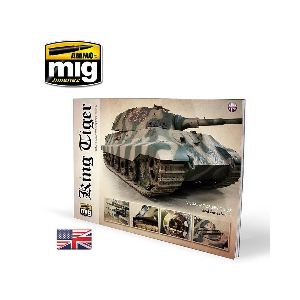 Mig Jimenez Ammo - Magazine King Tiger - Visual Modelers Guide (english) - Accessoires maquettes