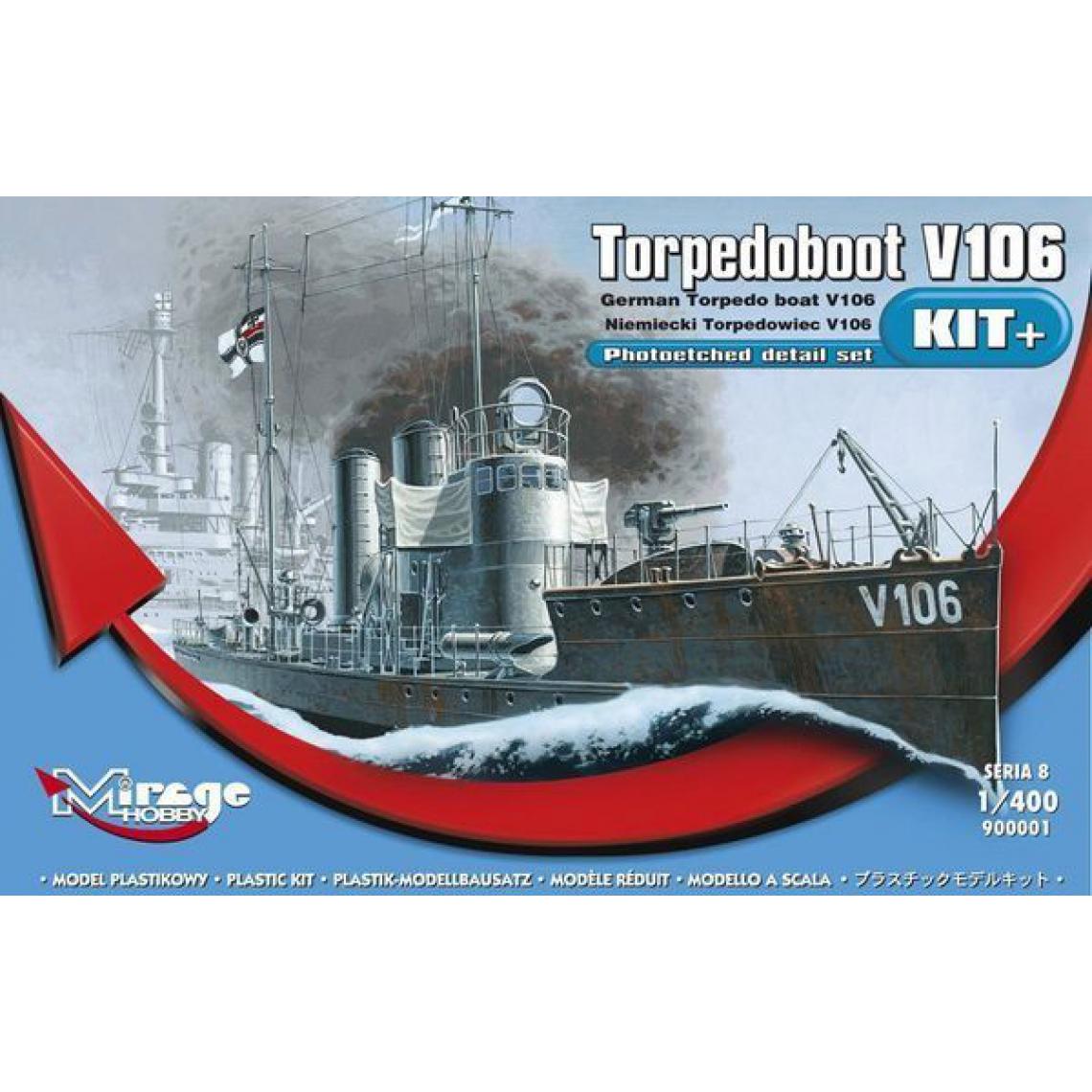 Mirage Hobby - Torpedoboot V106 - 1:400e - Mirage Hobby - Accessoires et pièces