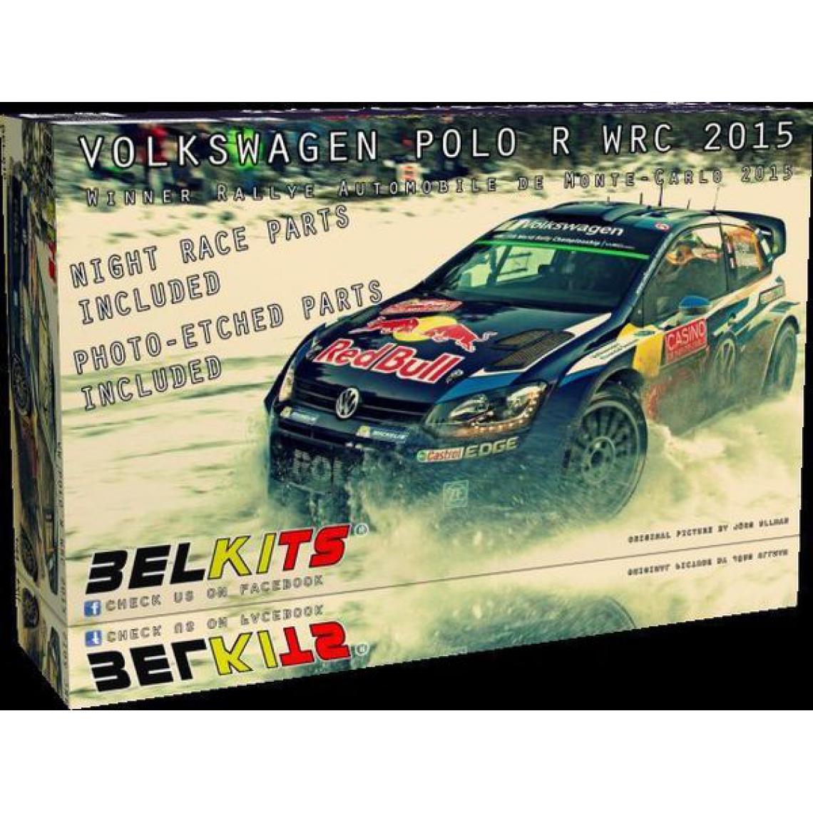 Belkits - VW POLO R WRC Monte Carlo 2015 - 1:24e - BELKITS - Accessoires et pièces