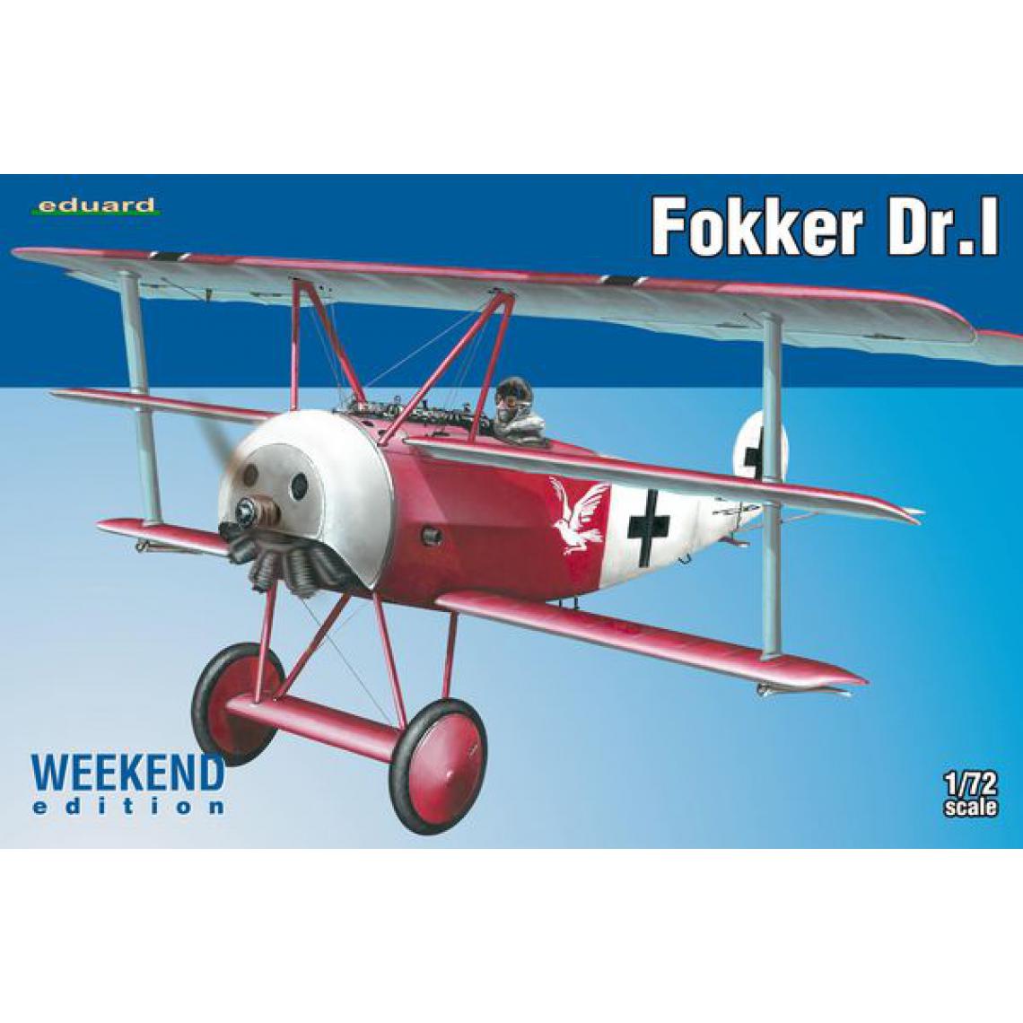 Eduard - Fokker Dr.I Weekend Edition - 1:72e - Eduard Plastic Kits - Accessoires et pièces