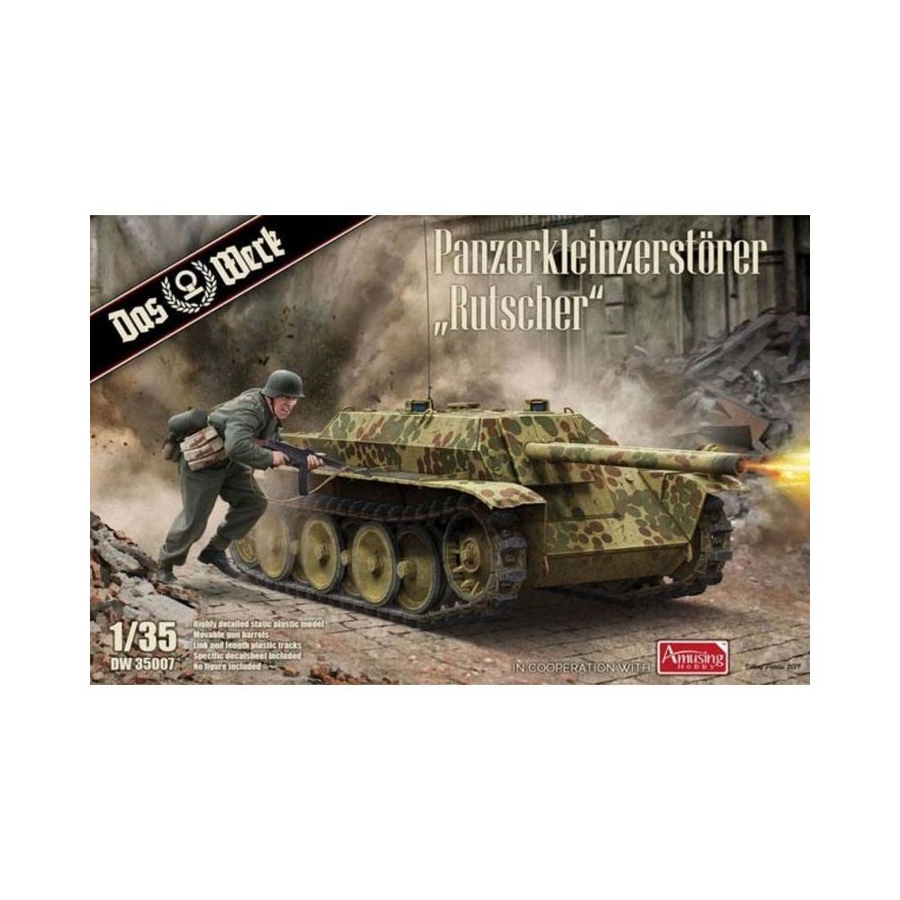 Das Alte Werk - Maquette Char Panzerkleinzerstörer ""rutscher"" - Chars