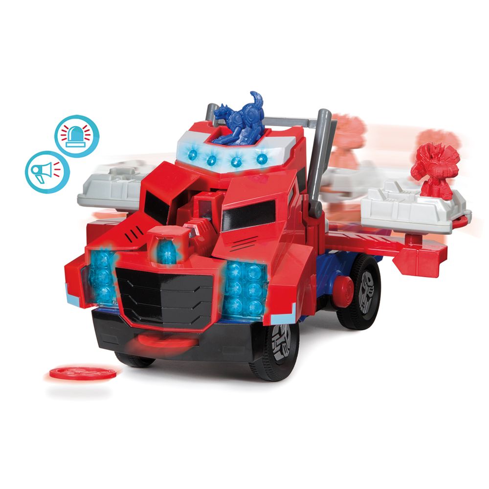 Majorette - Transformers optimus prime camion lance disque - 213116003 - Films et séries