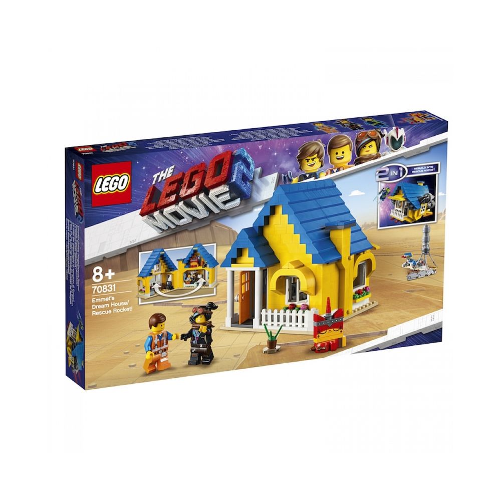 Lego - La maison-fusée d'Emmet ! - 70831 - Briques Lego