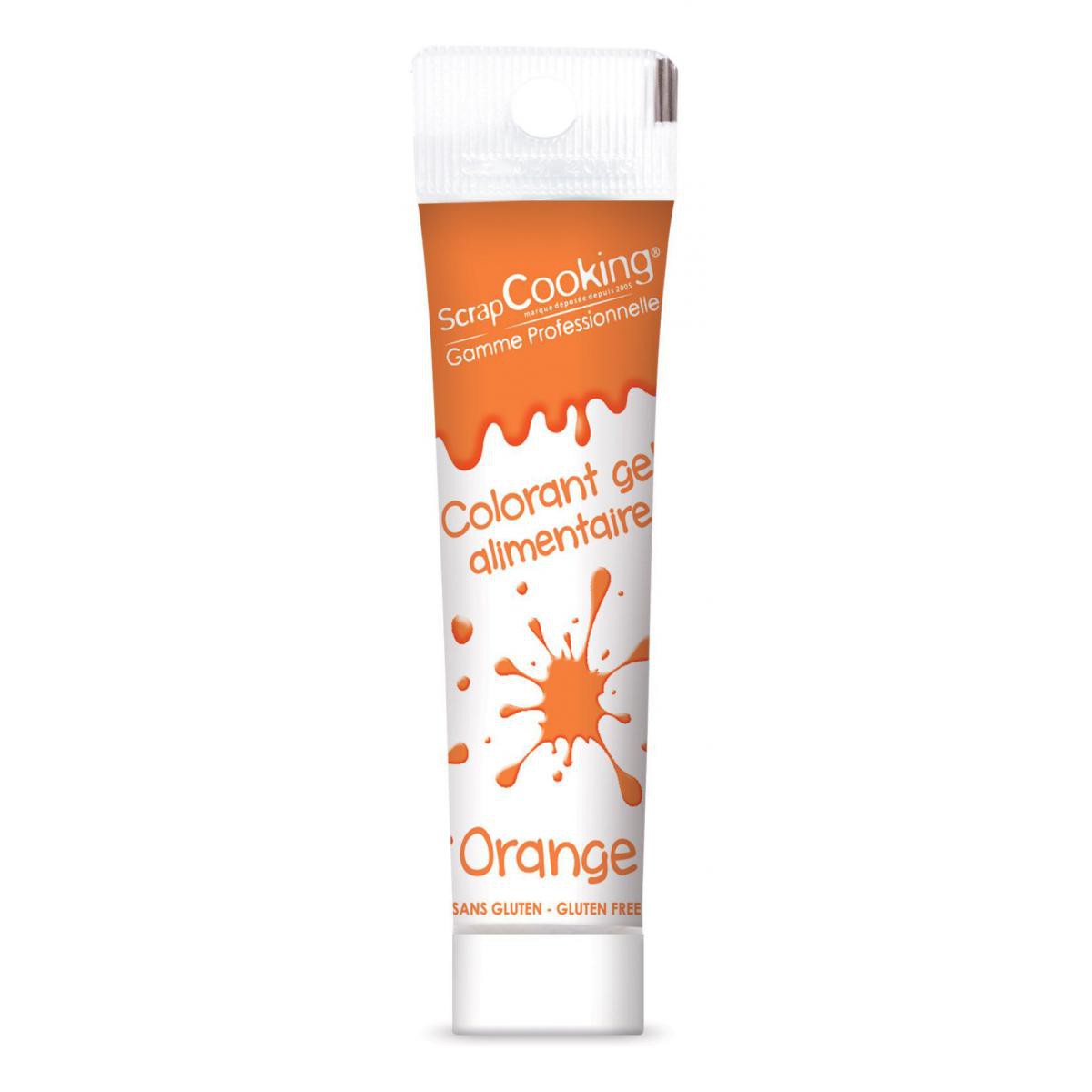 Scrapcooking - Colorant alimentaire gel Orange - Scrapcooking - Kits créatifs