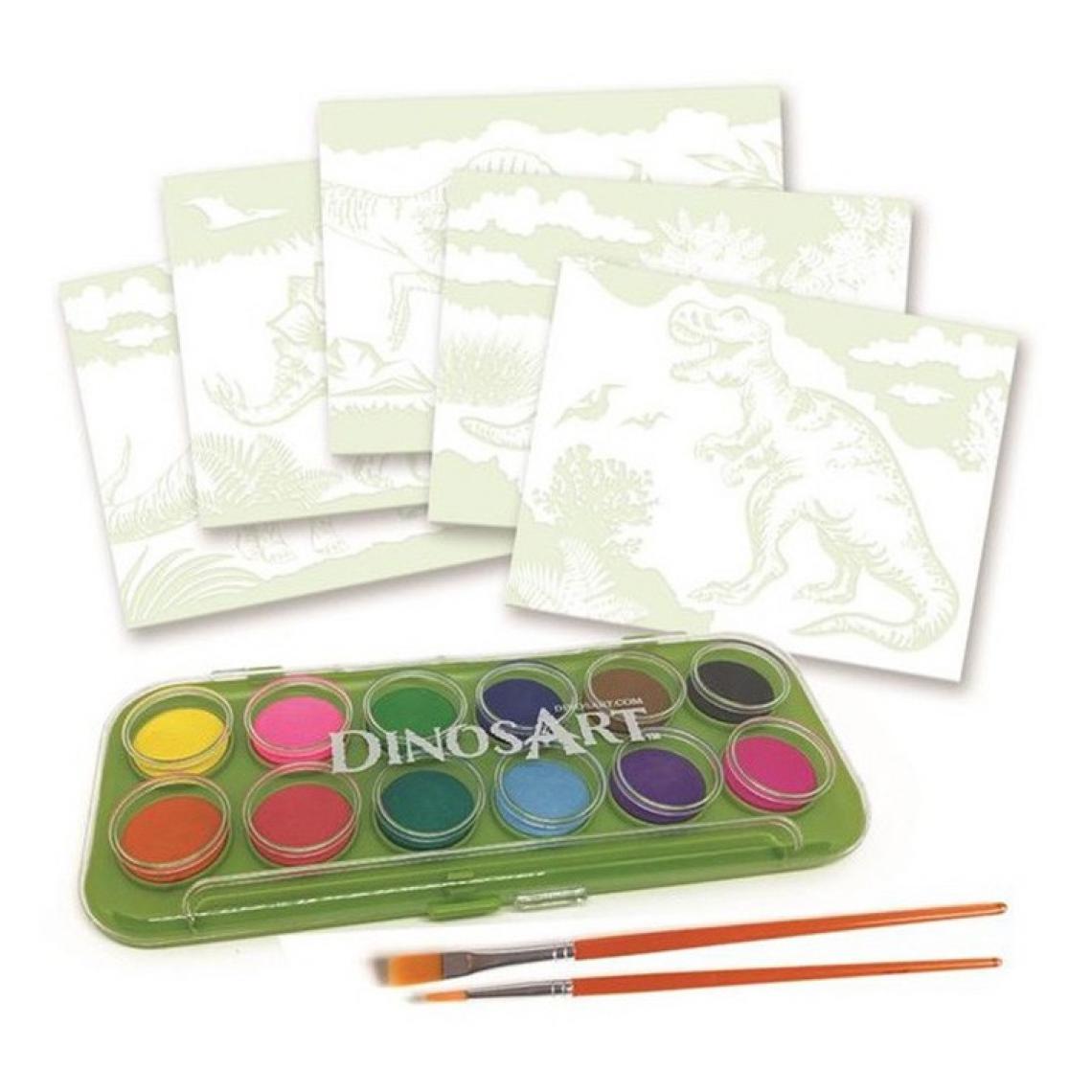 Dinos Art - Peinture Aquarelle magique Dinos Art - Dessin et peinture