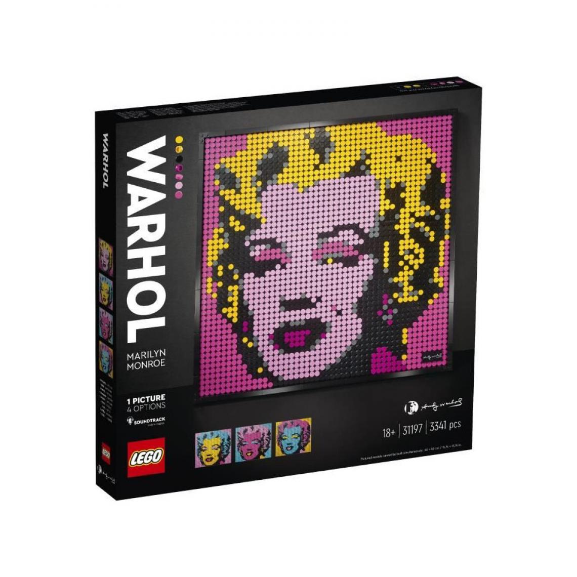 Lego - 31197 Andy Warhol s Marilyn Monroe LEGO Art - Briques et blocs