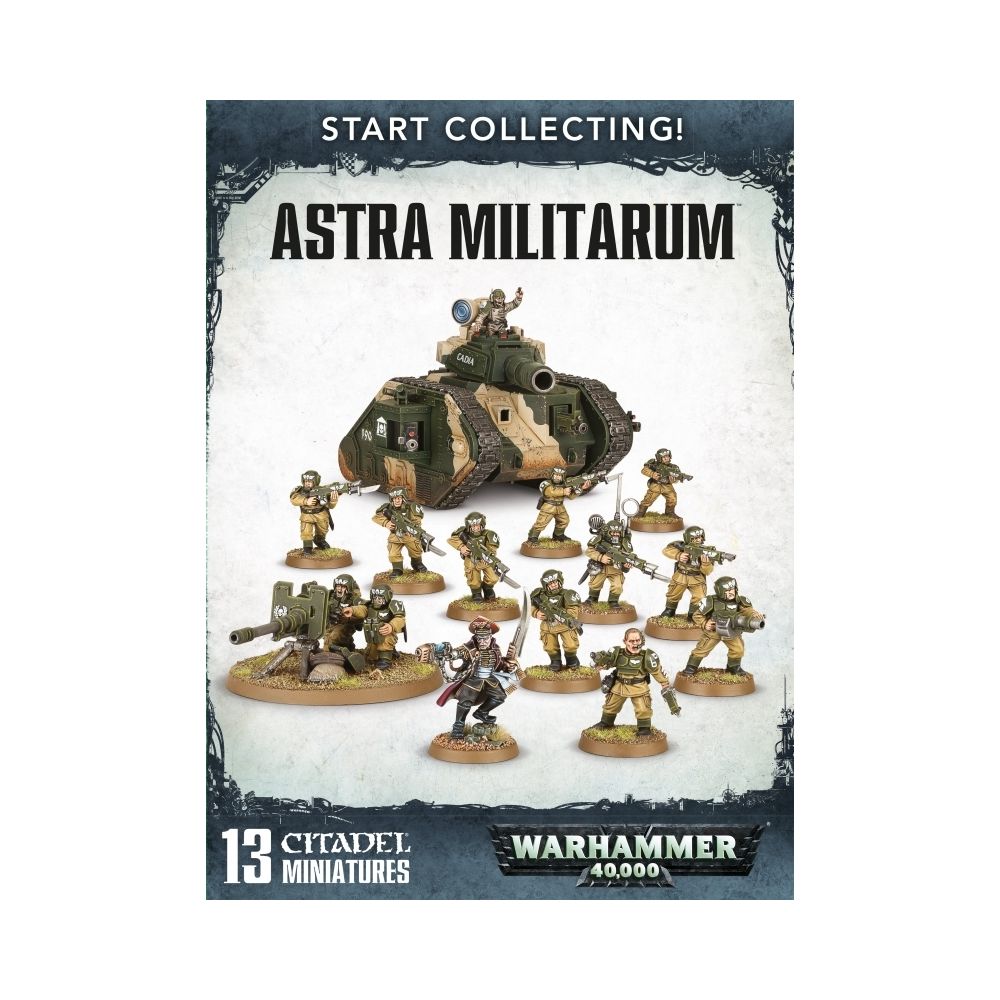 Games Workshop - Warhammer 40k - Start Collecting! Astra Militarum - Guerriers