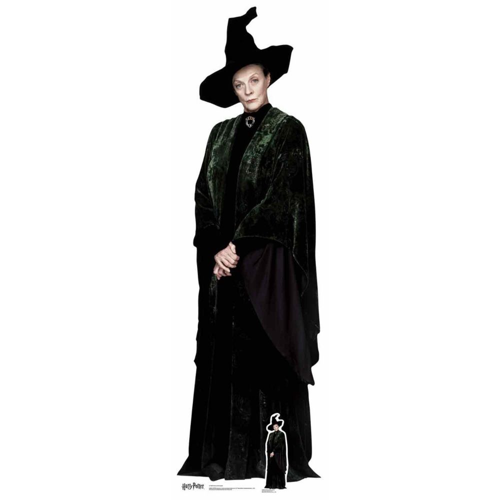 Bebe Gavroche - Figurine en carton taille réelle Professeur McGonagall Harry Potter 189 CM - Heroïc Fantasy
