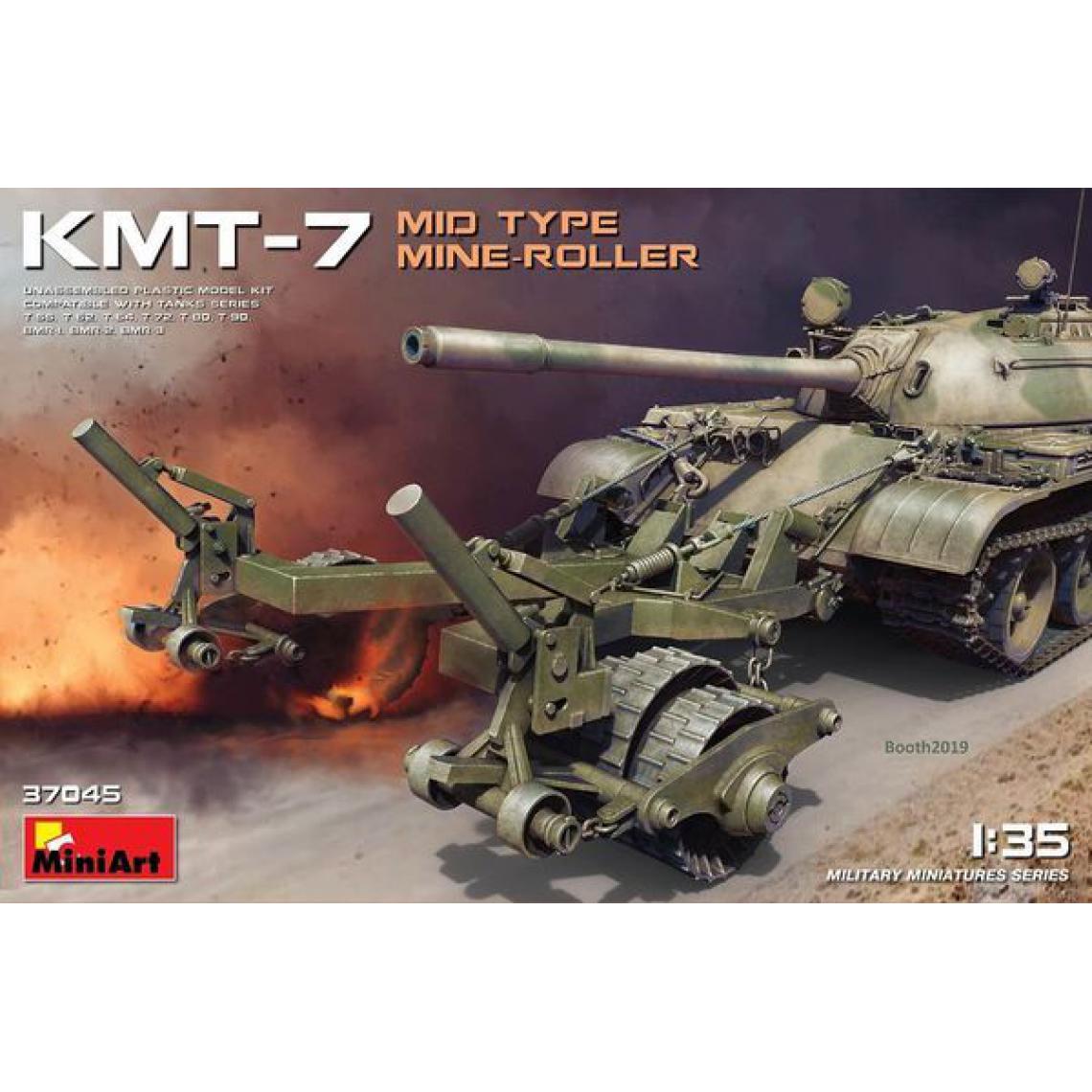 MiniArt - KMT-7 Mid Type Mine-Roller - 1:35e - MiniArt - Accessoires et pièces