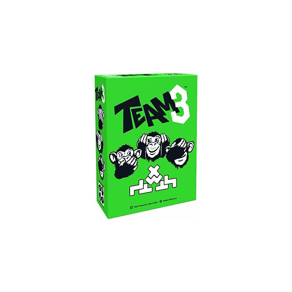 Brain Games - BRAIN GAMES TEAM3 Green Board Game - A Thrilling Party Game - Jeux de cartes