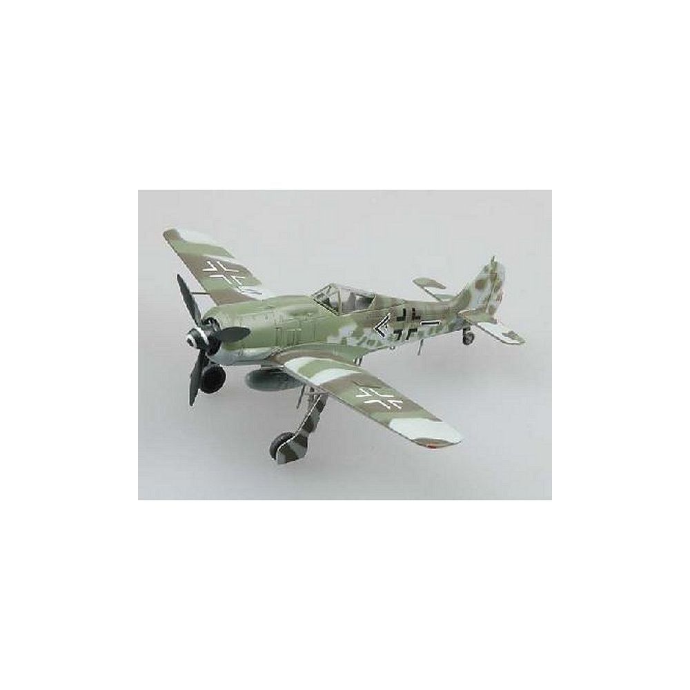 Easy Model - Modèle réduit : Focke Wulf FW190 A-8 KURT BUHLINGEN commandeur JG2 : Eté 1944 - Modélisme