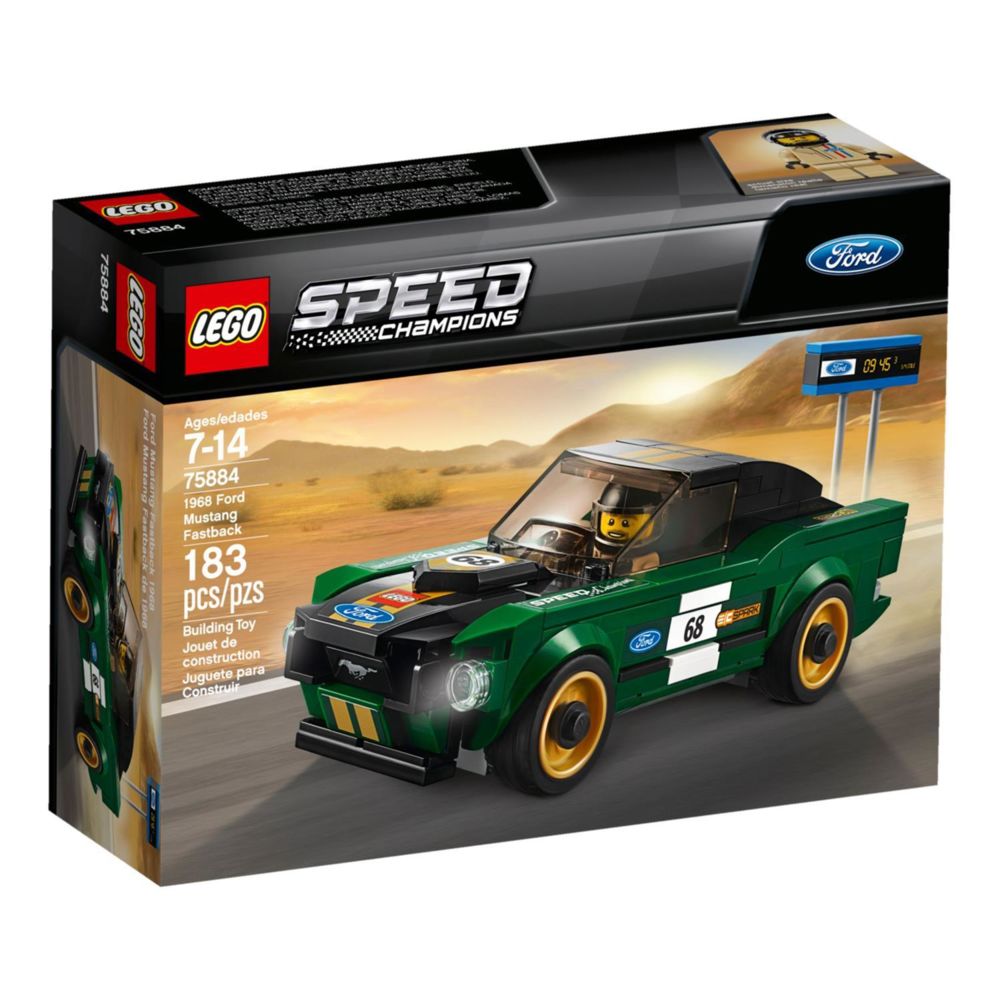 Lego - LEGO® Speed Champions - Ford Mustang Fastback 1968 - 75884 - Briques Lego