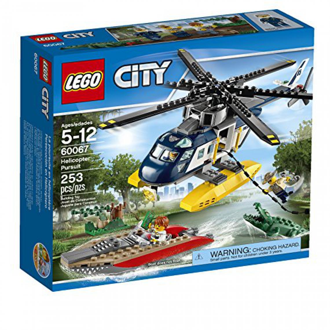 Lego - Poursuite en hélicoptère de la police LEgO city (arrêtée par le fabricant) - Briques et blocs
