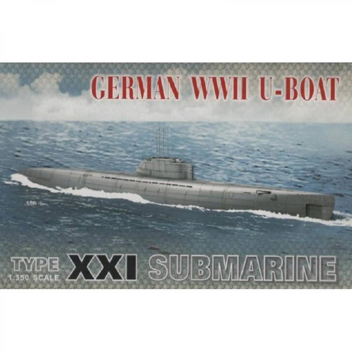 Afv Club - Maquette Sous-marins German Ww Ii U-boat Typ Xxi Submarine - Bateaux