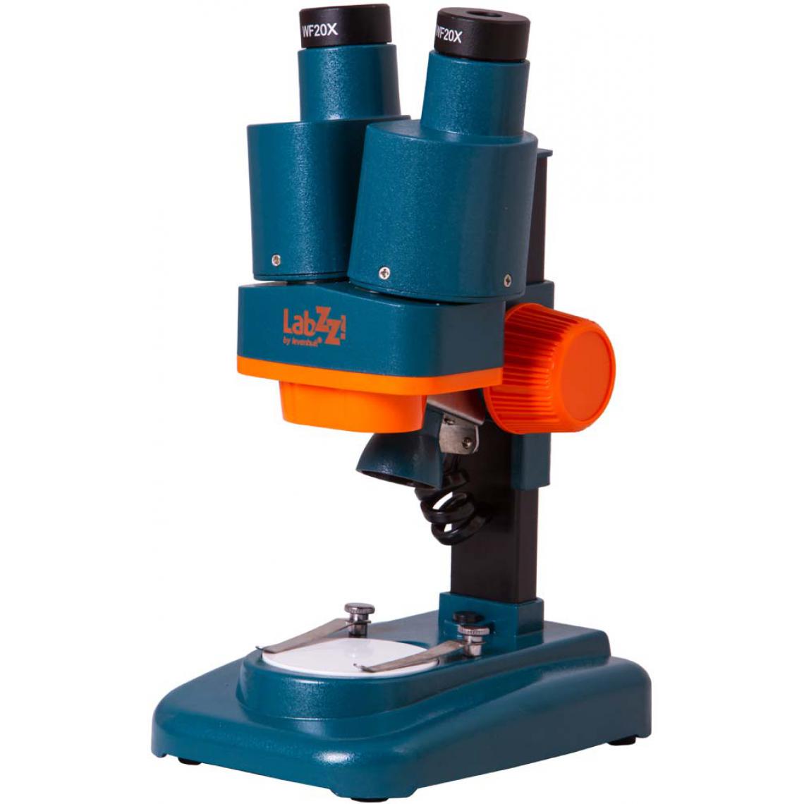 Labzz - Microscope stéréo Levenhuk LabZZ M4 - Kit d'expériences