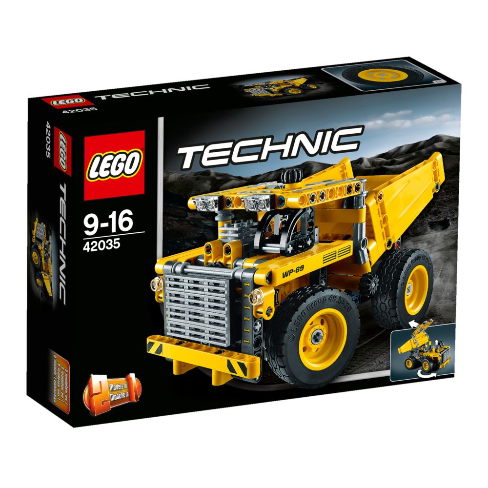 Lego - TECHNIC - Le camion de la mine - 42035 - Briques Lego