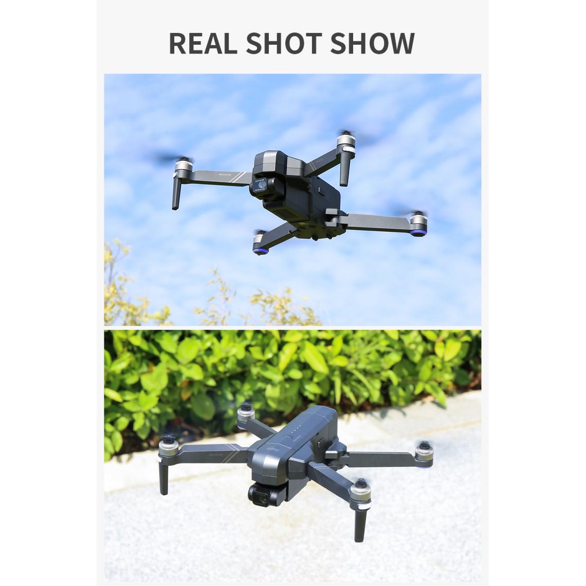 Universal - F11 Professional 4K HD Camera Universal Parasite Brushless Air Photography WiFi FPV GPS Pliable RC Quadcopter Drone | RC Helicopter(Le noir) - Drone