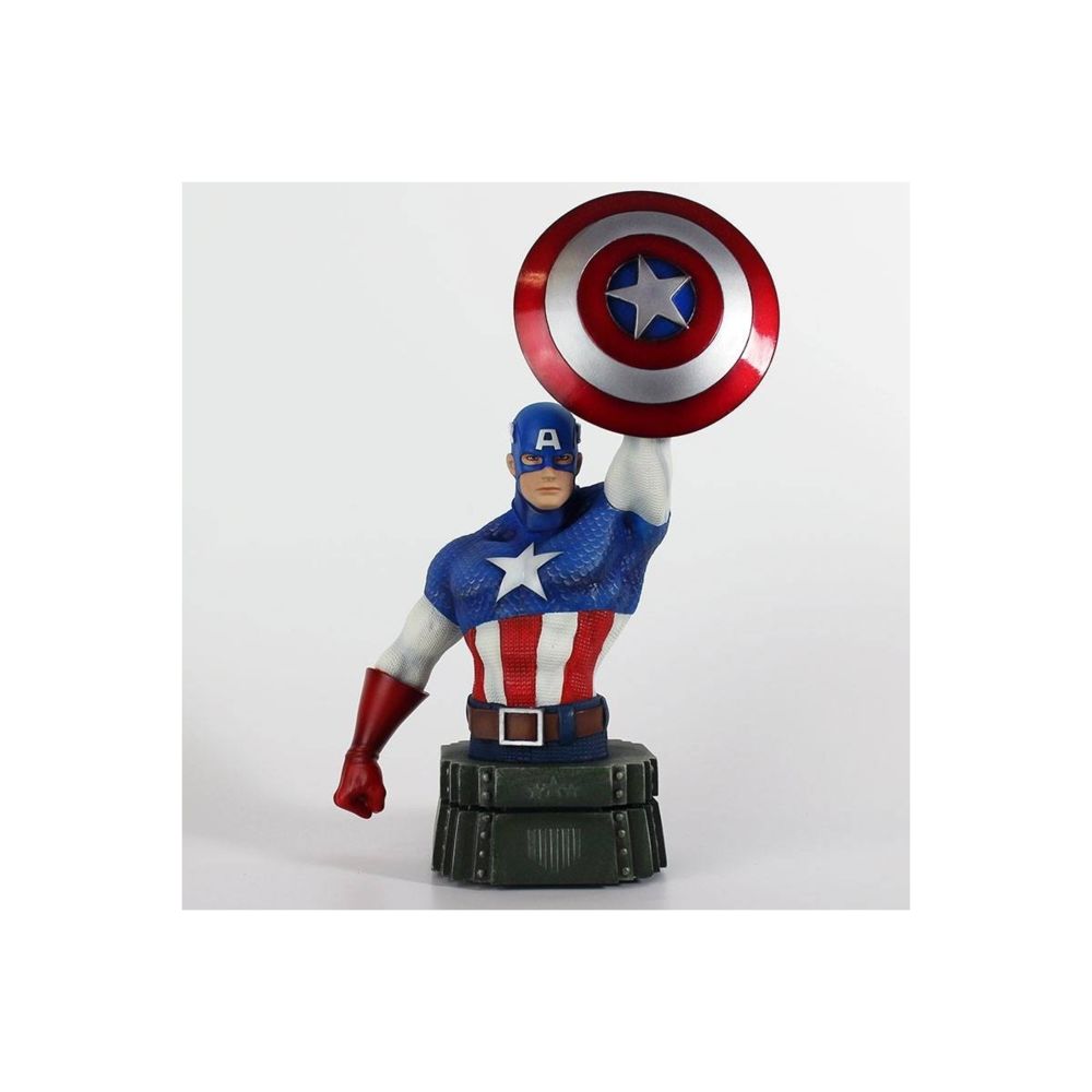 Semic - Figurine / Buste - SEMIC - Marvel : Captain America 2021 - 16 cm - Films et séries