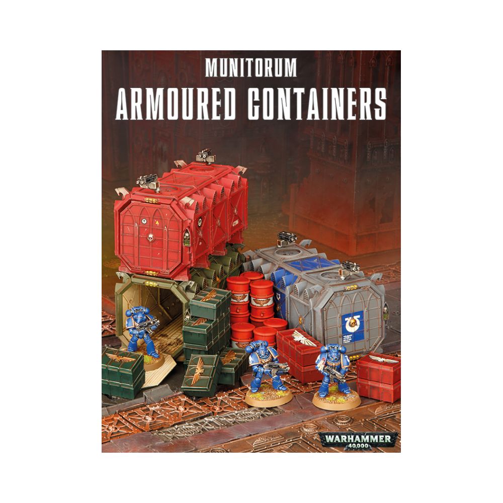 Games Workshop - Warhammer 40k - Munitorum Armoured Containers - Guerriers