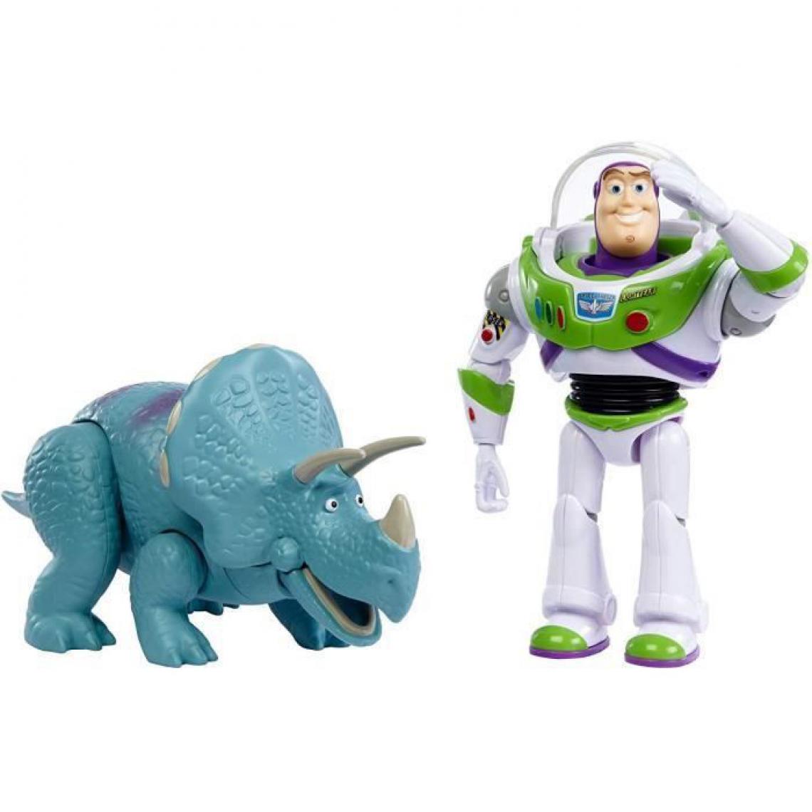 Mattel - TOY STORY Figurines Buzz et Trixie 17 cm - Films et séries