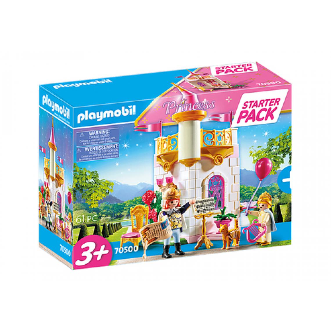 Playmobil - 70500 Starter Pack Tourelle royale, Playmobil Princess - Playmobil