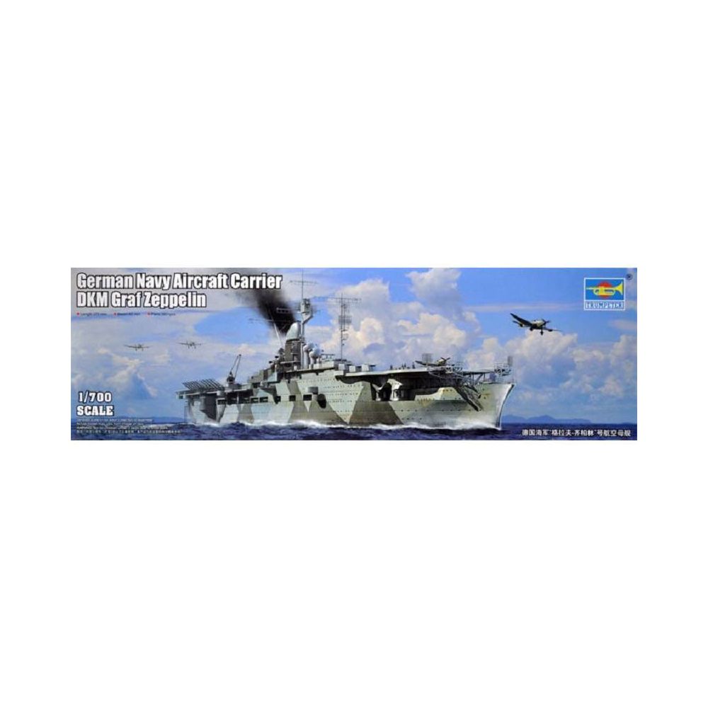 Trumpeter - Maquette Bateau German Navy Aircraft Carrier Dkm Peter Strasser - Bateaux