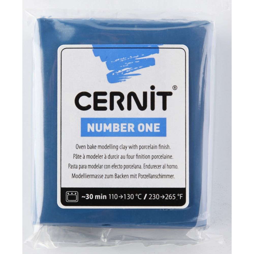 Cernit - Pâte Cernit n°1 56 g Bleu marine (246) - Cernit - Modelage