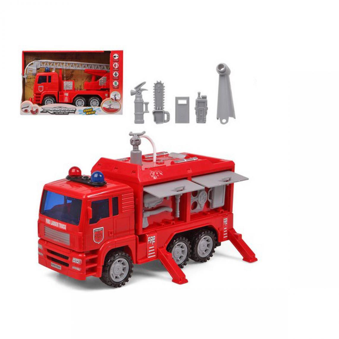Unknown - Camion de Pompiers Lumière Son Rouge 119220 - Voitures