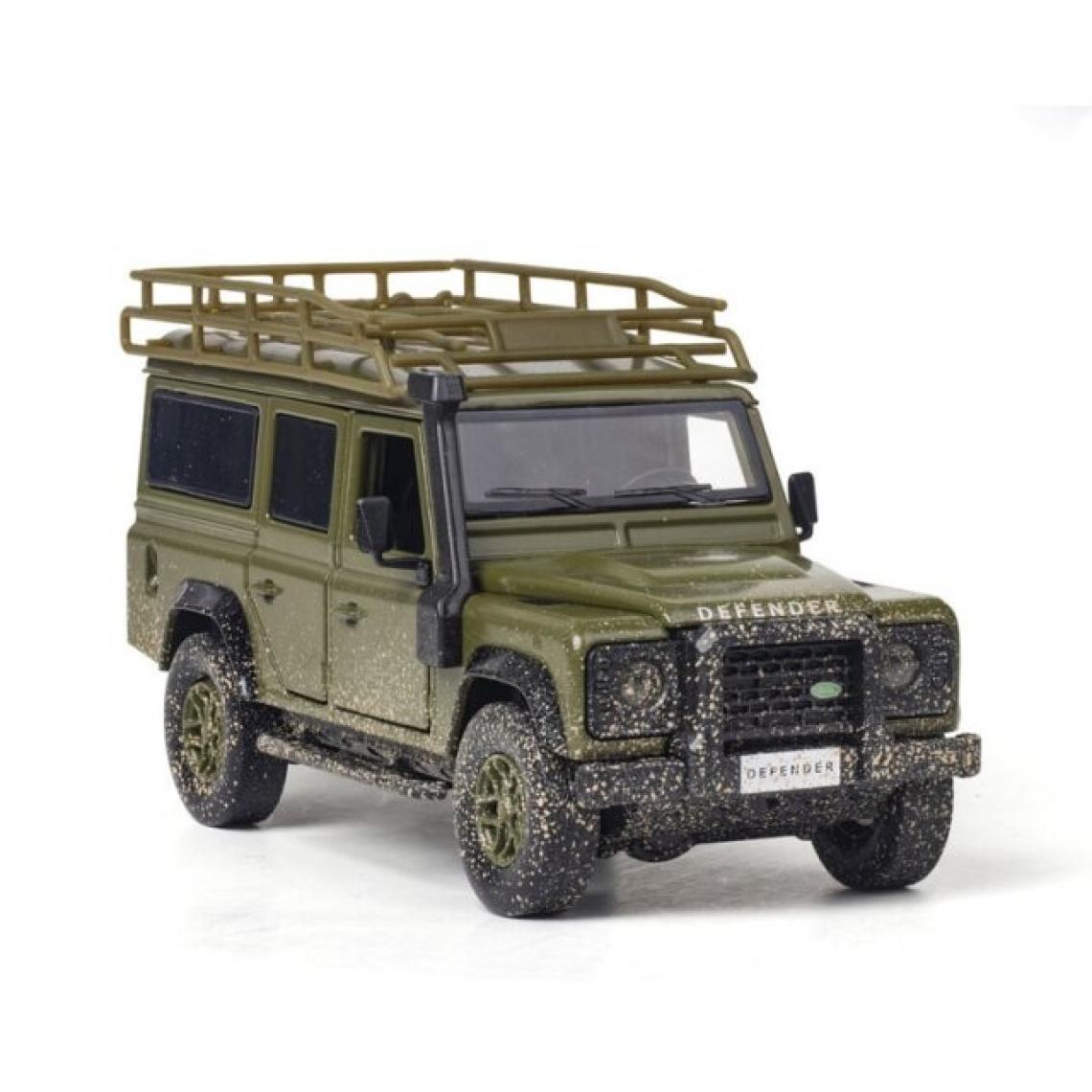 Universal - 1: 32 Land Rover Defender, alliage, modèle, jouet.(Vert) - Voitures