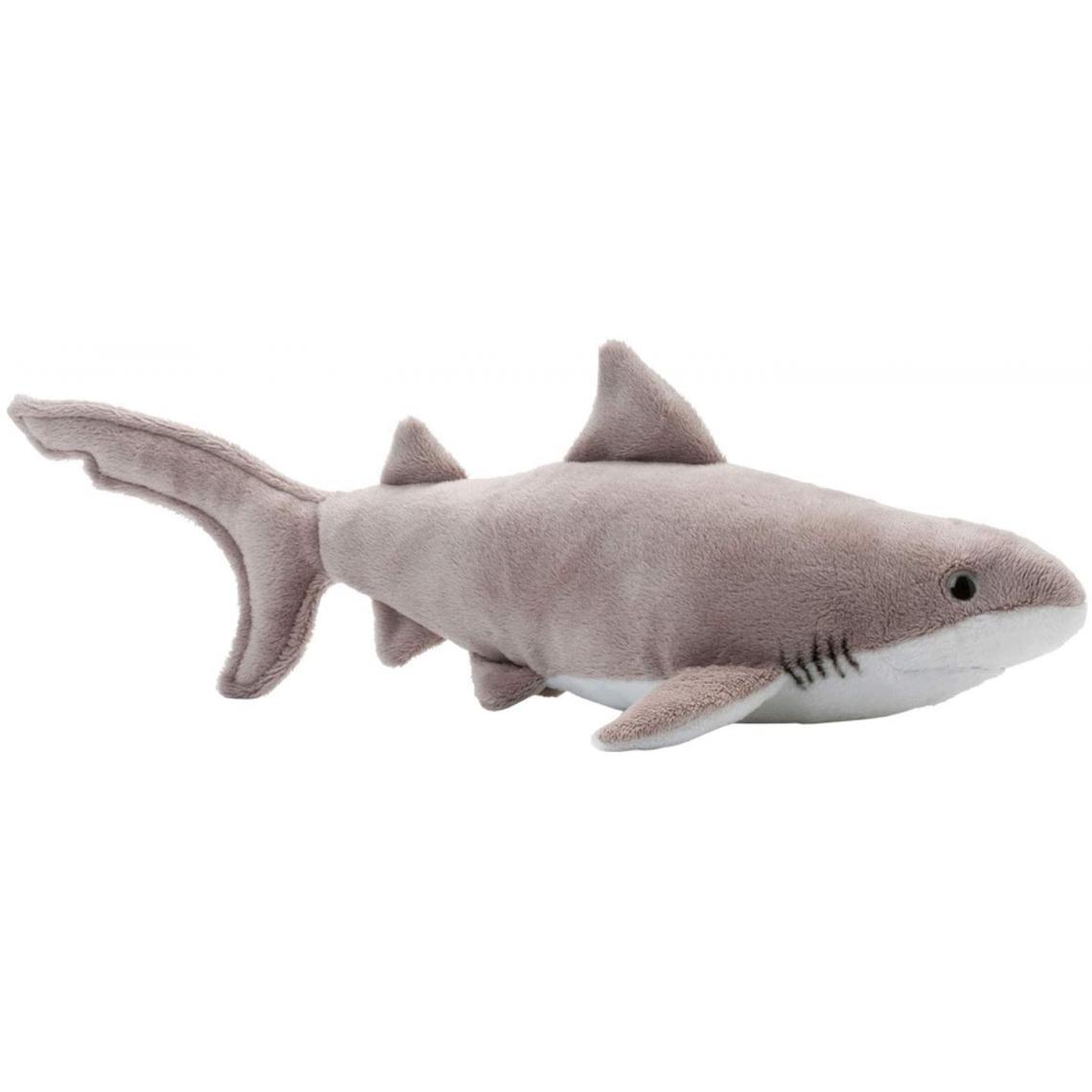 Wwf - peluche grand Requin Blanc de 33 cm gris blanc - Animaux